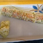 はなまるうどん - ちくわ磯辺揚げ￥130