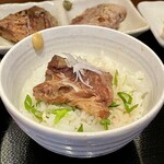 宮古そば SAIGA - ミニ軟骨ソーキ丼