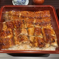 うなぎ きたお - うな重 ※白米が見えていることが残念…
