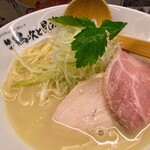 麺や 鶏次と貝次 - 鶏貝そば 麺大盛
