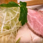 麺や 鶏次と貝次 - 鶏貝そば 麺大盛