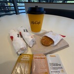 McDonald's - 『2Sausage Burrito $8.99』 『Hash Brown & Premium Roast Coffee $0.80』 『Honey Must $0』 『Honey $0』 『Creamy Chili $0.29』
