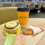 McDonald's - 『Egg McMuffin $9.19』 『Hash Brown & Premium Roast Coffee $0.80』 『Creamy Chili $0.29』 『Sweet N Sour $0』