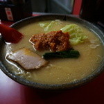 龍上海 - 赤湯からみそラーメン（大盛）からみそ追加