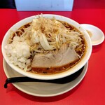 Menya Appare Yokkaichi Ten - Miso Jiro – Garlic on the Side, Normal Vegetables, Extra Oil, Onions