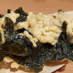 大衆酒場 ニュー曙 - お通しの海苔天