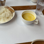 ジャンジャン - ご飯。スープ