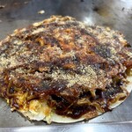 お好み食堂 伊東 - しぐれ焼き(五目)出来上がり