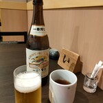 瀬戸内味覚処 芸州 本店 - キリン一番搾り瓶ビール