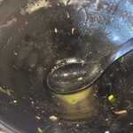 九十九里　麺ドラゴン - 塩分過多を気にしていたけど完飲