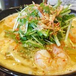 九十九里　麺ドラゴン - えびそばの角度を変えてみた