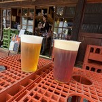 越後屋酒店 - 黒ラベルと琥珀エビス