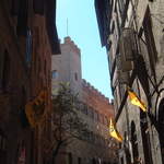 Osteria Nonna Gina - シエナの町