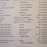 ラ・ボッテガ・ゴローザ - ドリンクメニュー