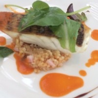 レストラン ブリーズヴェール - 本日の魚
                
                スズキでした〜！皮目はパリパリ^ ^