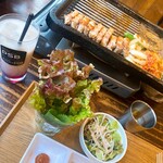 ど韓 - お一人様サムギョプサルセット
