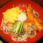 末廣庵 - 冷やしたぬきそば (限定)