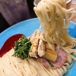 中華そば トリコ - 昆布水つけ麺大盛り@¥1050