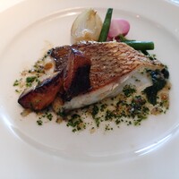 オザミトーキョー - 真鯛のポワレ(本日の魚料理)