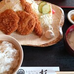 とんかつ杉 - ミックス定食