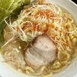 北海道らぁめん伝丸 - 白味噌らーめんスペシャル（1000円）大盛り