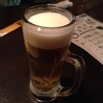 居酒屋 土間土間 - スーパードライ中390円