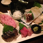 居酒屋 土間土間 - お刺身盛合せ1190