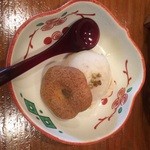 和さび - デザートは蕎麦のアイスと蕎麦ぼうろ