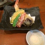 和さび - 油物　天ぷらは檸檬塩で