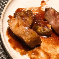 肉割烹 はいから - 牛ステーキ。9割脂でビックリしました