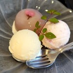 甘味処 あかちゃ家 - 桜水まんじゅう