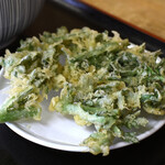 ねぎどん - 春菊天＠税込170円