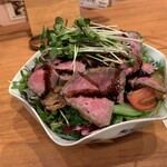 味工房まんま - 黒毛和牛ローストビーフサラダ