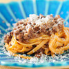 BLU CHIARO - 料理写真:自家製タリアテッレ　山形牛をつかったミートソース