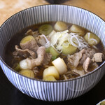 ねぎどん - ねぎ肉そば＠税込830円