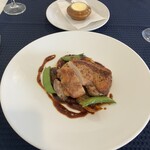 プチ・パピヨン - チキンソテーペッパーソース