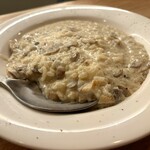 flap my wings - キノコのクリームリゾット