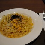 サンマルクカフェ - ツナバターコーンのパスタは５００円