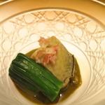 新ばし 星野 - 蒸し鮑