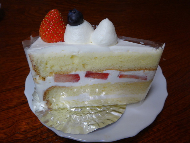 いちごのケーキ