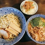 麺や 璃宮 - Bセット　つけ麺＋豚丼　850円