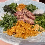 中国料理 旬輝 - いつもの定番。香港サラダのやつ