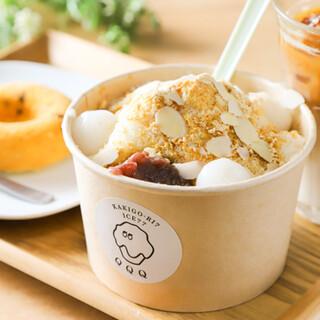 《新食感》ミルク氷をベースとした、韓国由来のふわふわかき氷