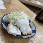 大衆酒場 西もり - ゆで豚おろしぽん酢