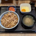 吉野家 - 料理写真:朝牛セット(並)¥552