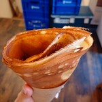 クレープ えんどう - アボカドベーコン