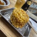 大衆酒場 西もり - コーンのかき揚げ