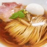 鎌倉だし工房 絹と小麦 - さば醤油＋味玉