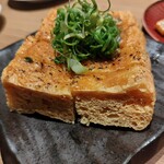 焼鳥 ハレツバメ - 栃尾揚げ青唐ねぎ味噌