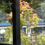 cafe-dining Kan-KURA - 座席から見える景色。